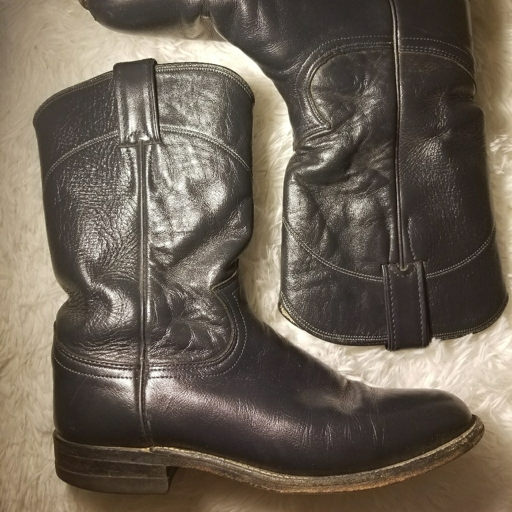 Vintage Justin leather western boots